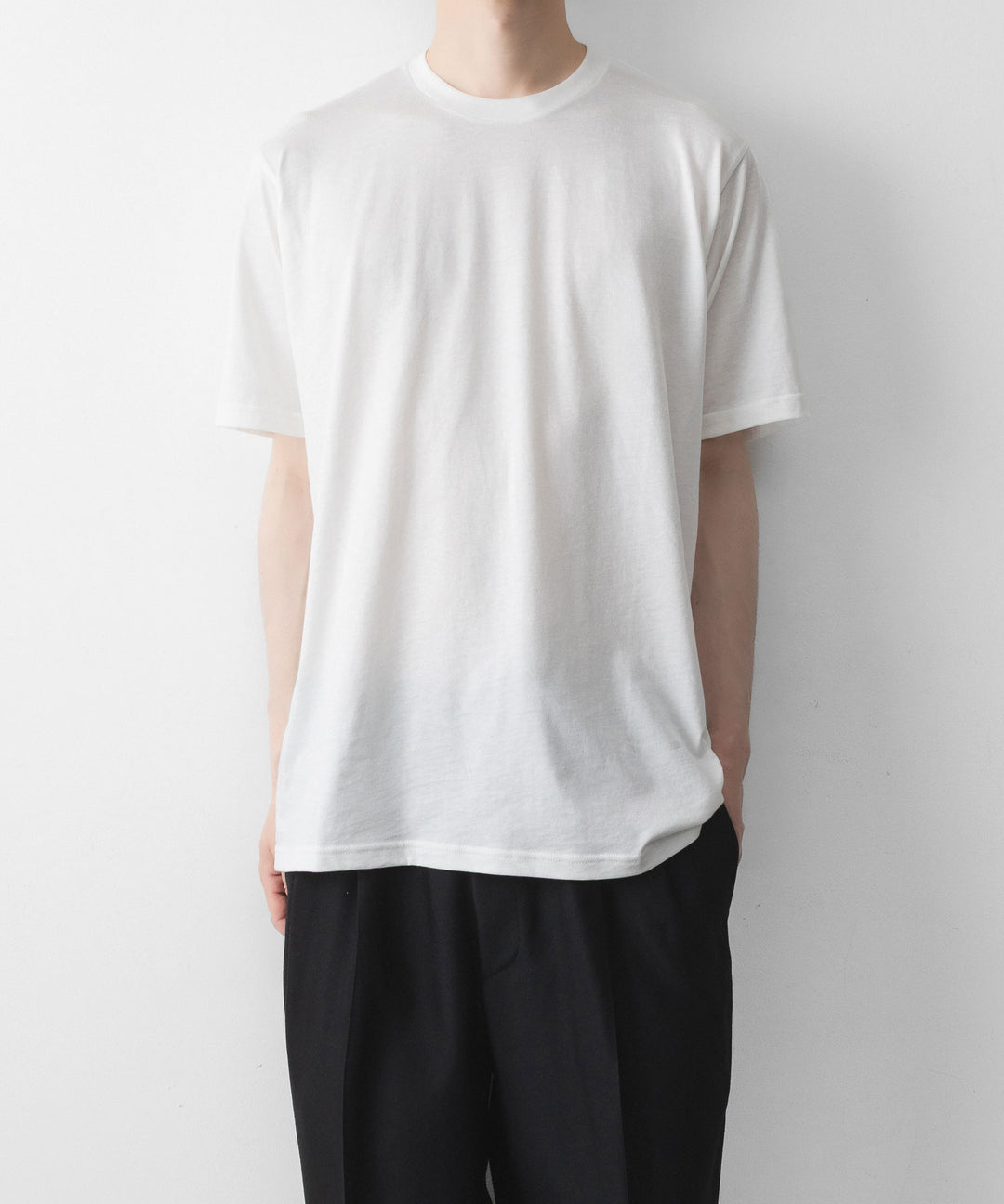 ssstein(シュタイン)のSUVIN COTTON BASIC TEE - OFF WHITEの公式通販サイトsession福岡セレクトショップ