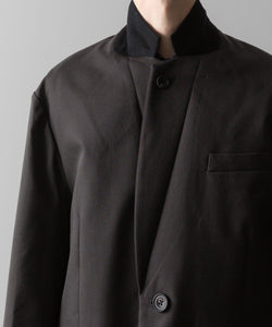 ssstein(シュタイン)の24AWコレクション OVERSIZED SINGLE BREASTED JACKET - GREY KHAKI 公式通販サイトsession福岡セレクトショップ