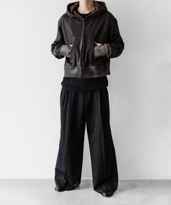 SUBLATIONS / サブレーションズ】CRACKING COATED PARKA - BROWN BASE