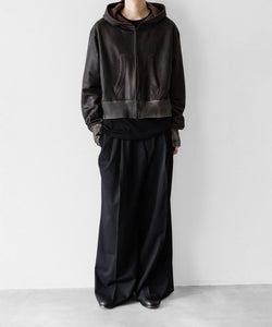 SUBLATIONS / サブレーションズ】CRACKING COATED PARKA - BROWN BASE