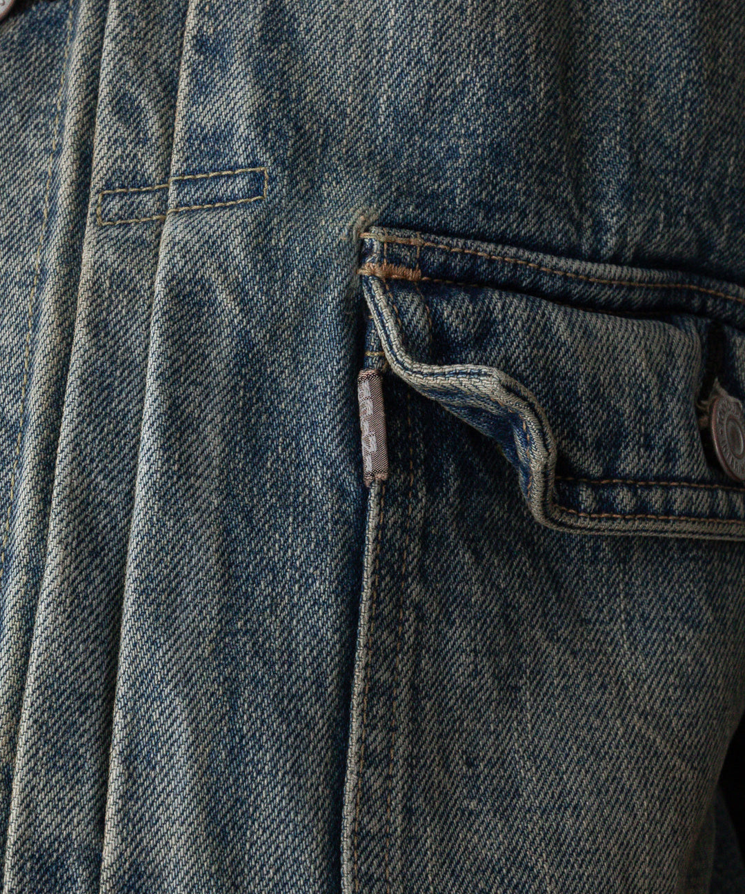 インテリムのHYPER BIG VINTAGE WASHED "1ST KIBATA SHUTTLE DENIM JACKETのSHABBY sessionセッション福岡セレクトショップ 公式通販サイト
