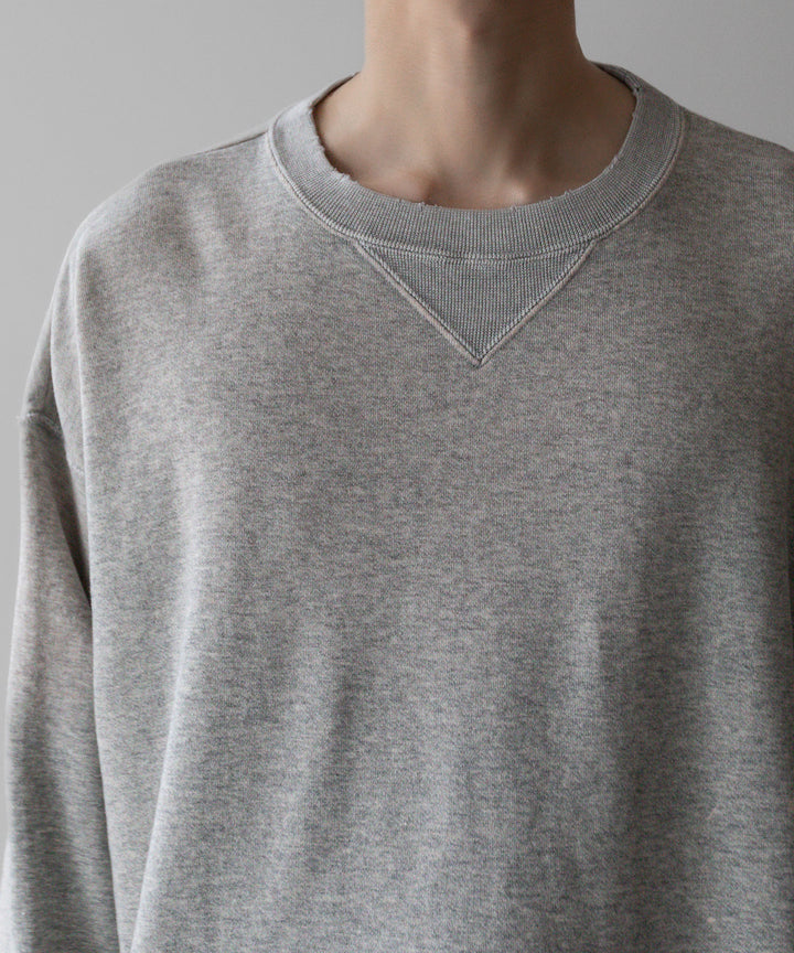 【INTÉRIM】インテリムのBLEACH HYPER BIG V LOOP WHEEL SEAMLESS SWEAT SHIRT - B.A.GRAY 公式通販サイトsession福岡せレクトショップ