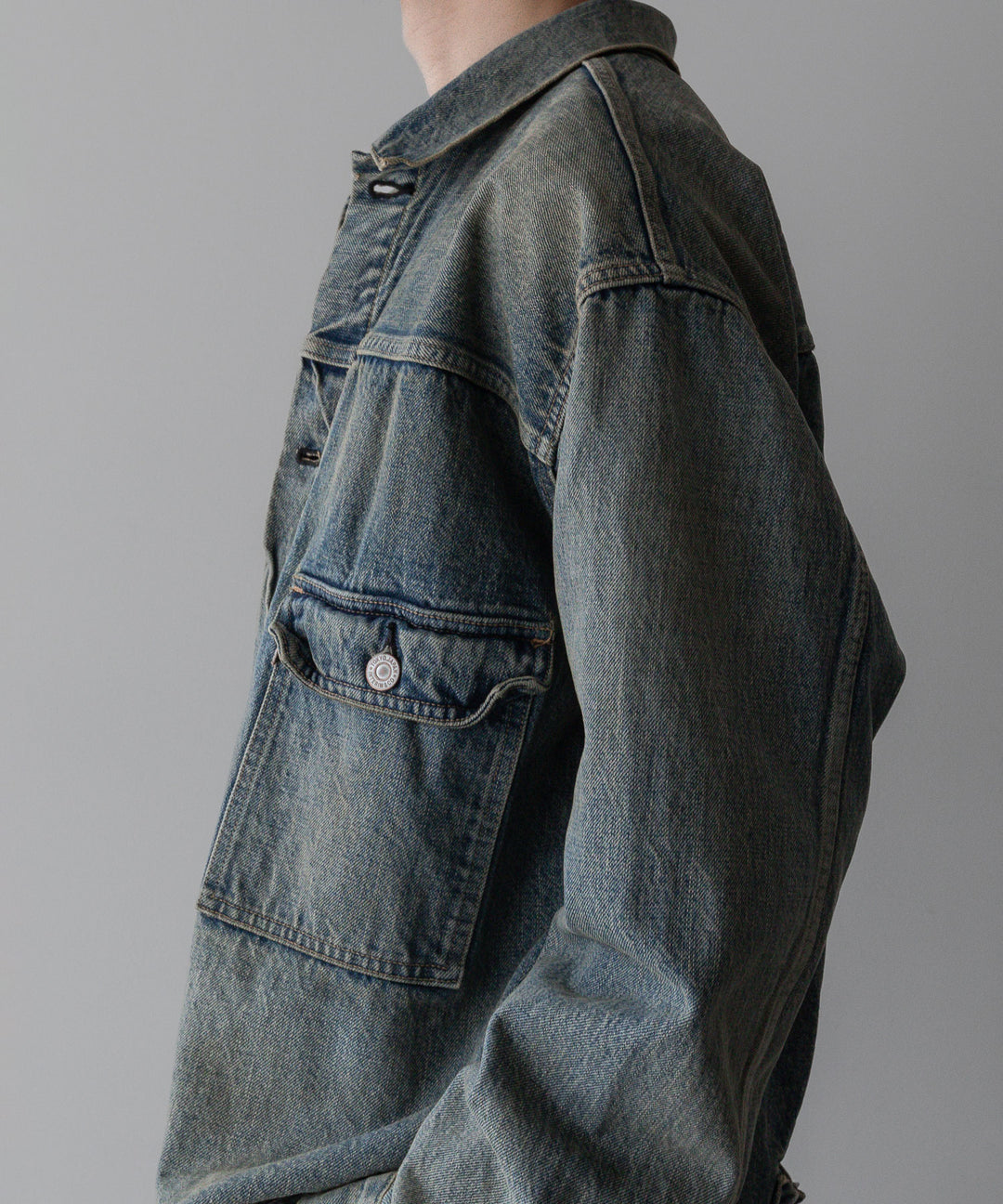 インテリムのHYPER BIG VINTAGE WASHED "1ST KIBATA SHUTTLE DENIM JACKETのSHABBY sessionセッション福岡セレクトショップ 公式通販サイト