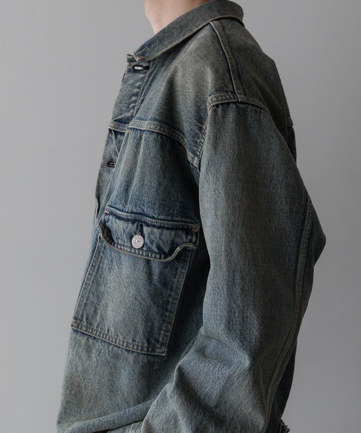 インテリムのHYPER BIG VINTAGE WASHED "1ST KIBATA SHUTTLE DENIM JACKETのSHABBY sessionセッション福岡セレクトショップ 公式通販サイト