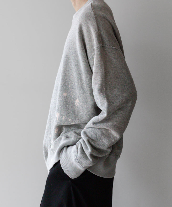 【INTÉRIM】インテリムのBLEACH HYPER BIG V LOOP WHEEL SEAMLESS SWEAT SHIRT - B.A.GRAY 公式通販サイトsession福岡せレクトショップ
