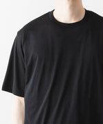 画像をギャラリービューアに読み込む, ssstein(シュタイン)のSUVIN COTTON BASIC TEE - BLACKの公式通販サイトsession福岡セレクトショップ
