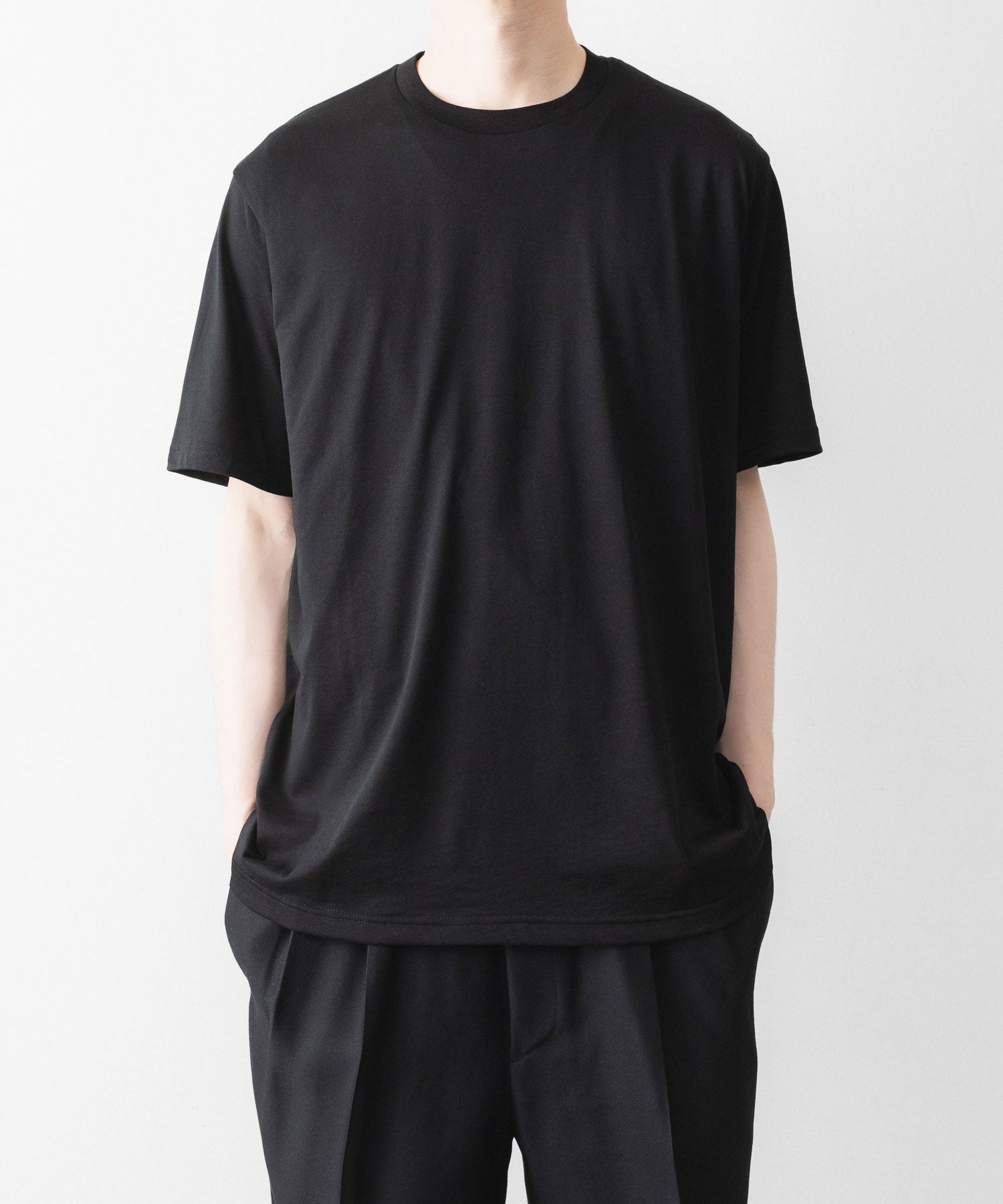 ssstein / シュタイン】SUVIN COTTON BASIC TEE - BLACK | 公式通販