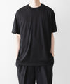 【ssstein】SUVIN COTTON BASIC TEE - BLACK