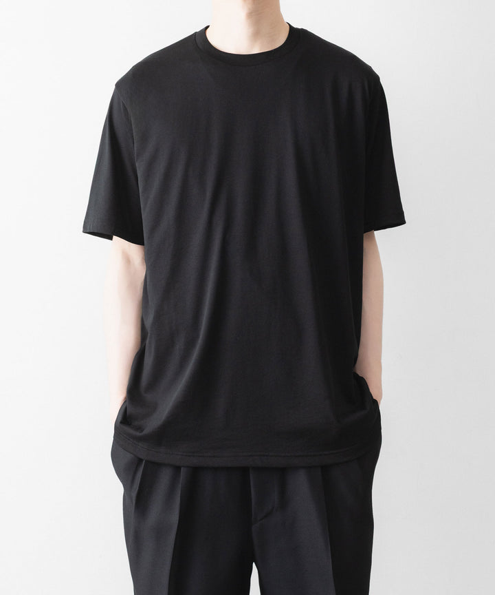 ssstein(シュタイン)のSUVIN COTTON BASIC TEE - BLACKの公式通販サイトsession福岡セレクトショップ