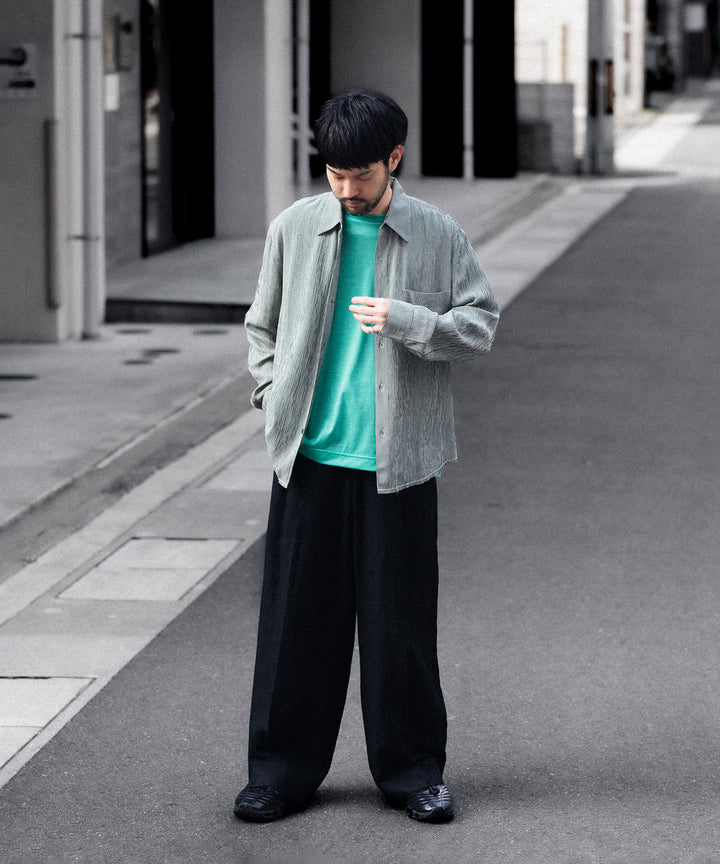 CODA -コーダのCHECKED RAW EDGES JAZZ SHIRTのCHECK公式通販サイトsession福岡セレクトショップ