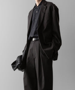 ssstein(シュタイン)の24AWコレクション OVERSIZED SINGLE BREASTED JACKET - GREY KHAKI 公式通販サイトsession福岡セレクトショップ