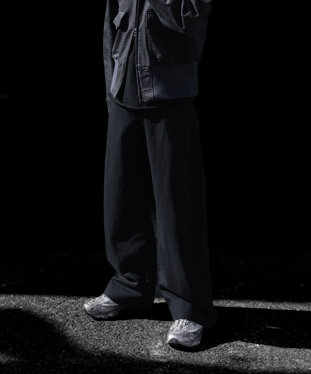 ssstein(シュタイン)のDOUBLE WEAVE COTTON ROUND PANTS - BLACKの公式通販サイトsession福岡セレクトショップ