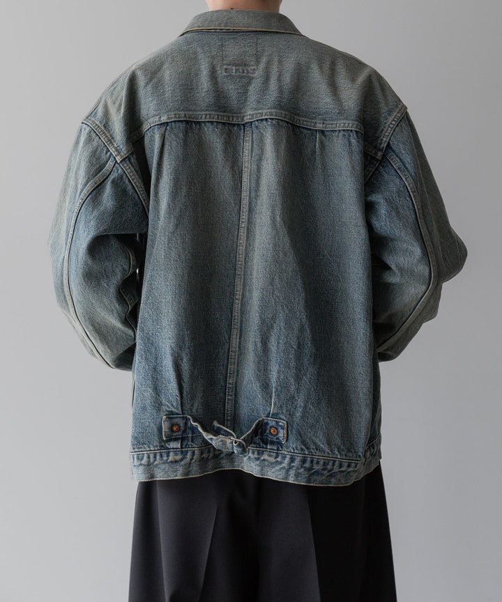 インテリムのHYPER BIG VINTAGE WASHED "1ST KIBATA SHUTTLE DENIM JACKETのSHABBY sessionセッション福岡セレクトショップ 公式通販サイト