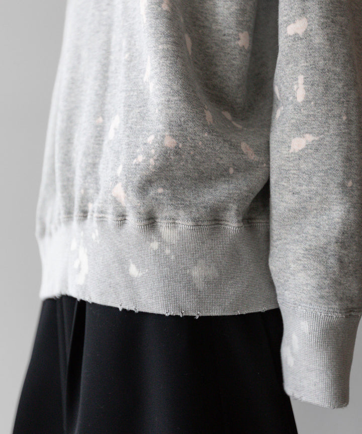 【INTÉRIM】インテリムのBLEACH HYPER BIG V LOOP WHEEL SEAMLESS SWEAT SHIRT - B.A.GRAY 公式通販サイトsession福岡せレクトショップ