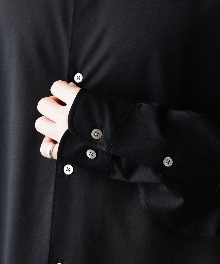 KANEMASA PHIL. カネマサフィル 46G MODEST SHIRTのBLACK 公式通販サイトsession福岡セレクトショップ
