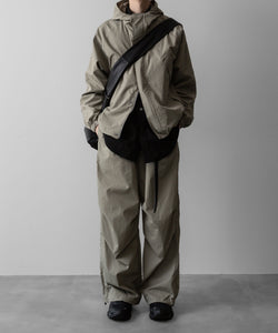 ssstein(シュタイン)の24AWコレクション NYLON TWILL CARGO EASY TROUSERS - BEIGE 公式通販サイトsession福岡セレクトショップ