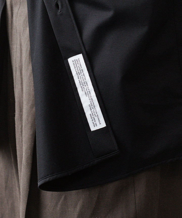 KANEMASA PHIL. カネマサフィル 46G MODEST SHIRTのBLACK 公式通販サイトsession福岡セレクトショップ