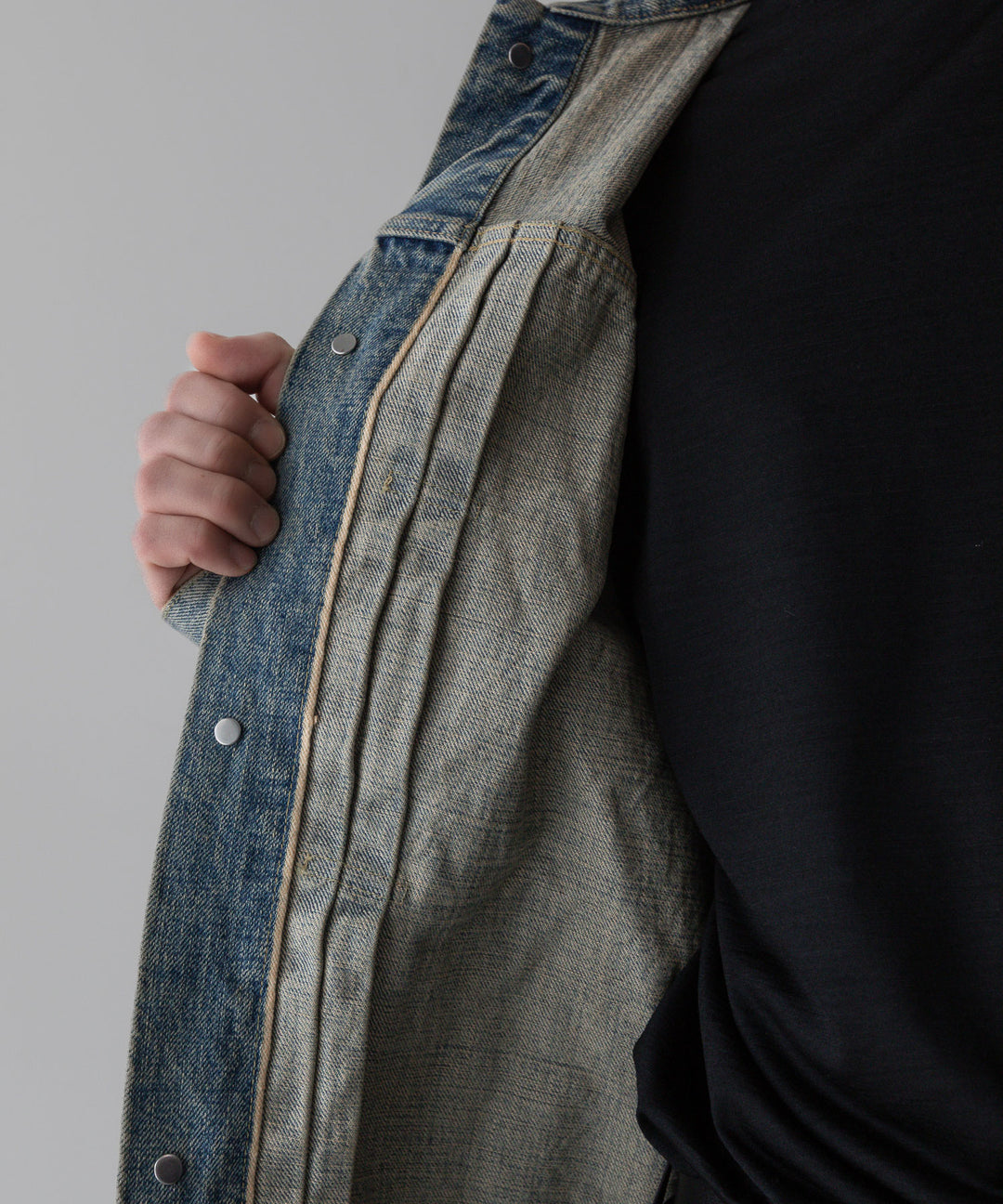 インテリムのHYPER BIG VINTAGE WASHED "1ST KIBATA SHUTTLE DENIM JACKETのSHABBY sessionセッション福岡セレクトショップ 公式通販サイト
