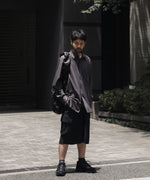 画像をギャラリービューアに読み込む, KANEMASA PHIL. カネマサフィルの46G STRIPE MODEST SHIRTのCHARCOAL BROWN 公式通販サイトsession福岡セレクトショップ
