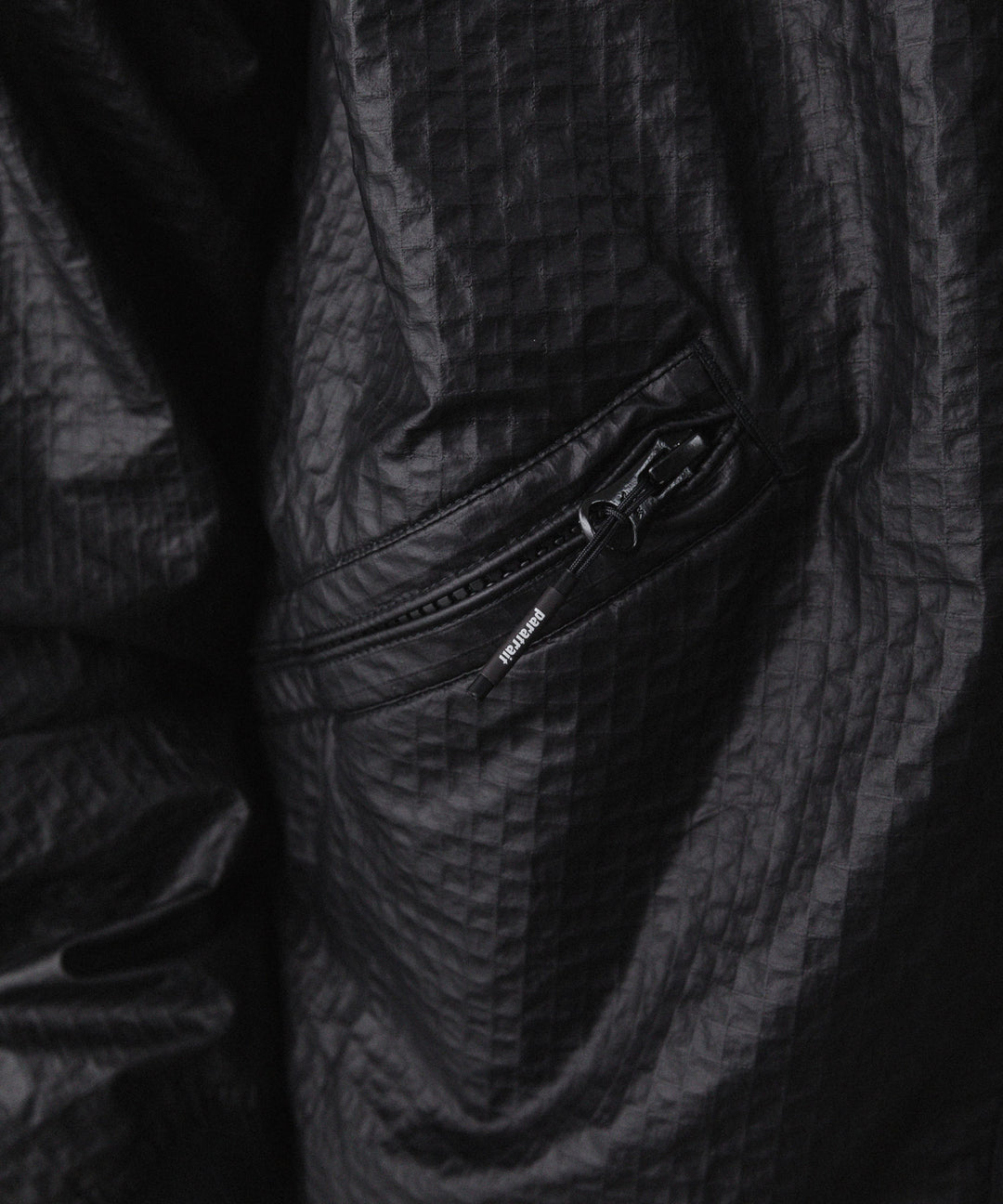 【paratrait】FROG SKIN BLOUSON - BLACK