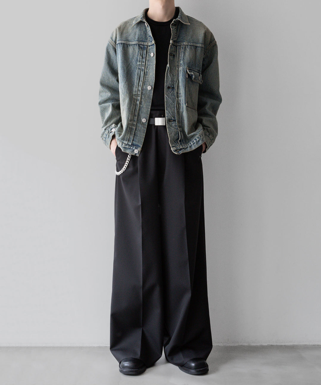 インテリムのHYPER BIG VINTAGE WASHED "1ST KIBATA SHUTTLE DENIM JACKETのSHABBY sessionセッション福岡セレクトショップ 公式通販サイト