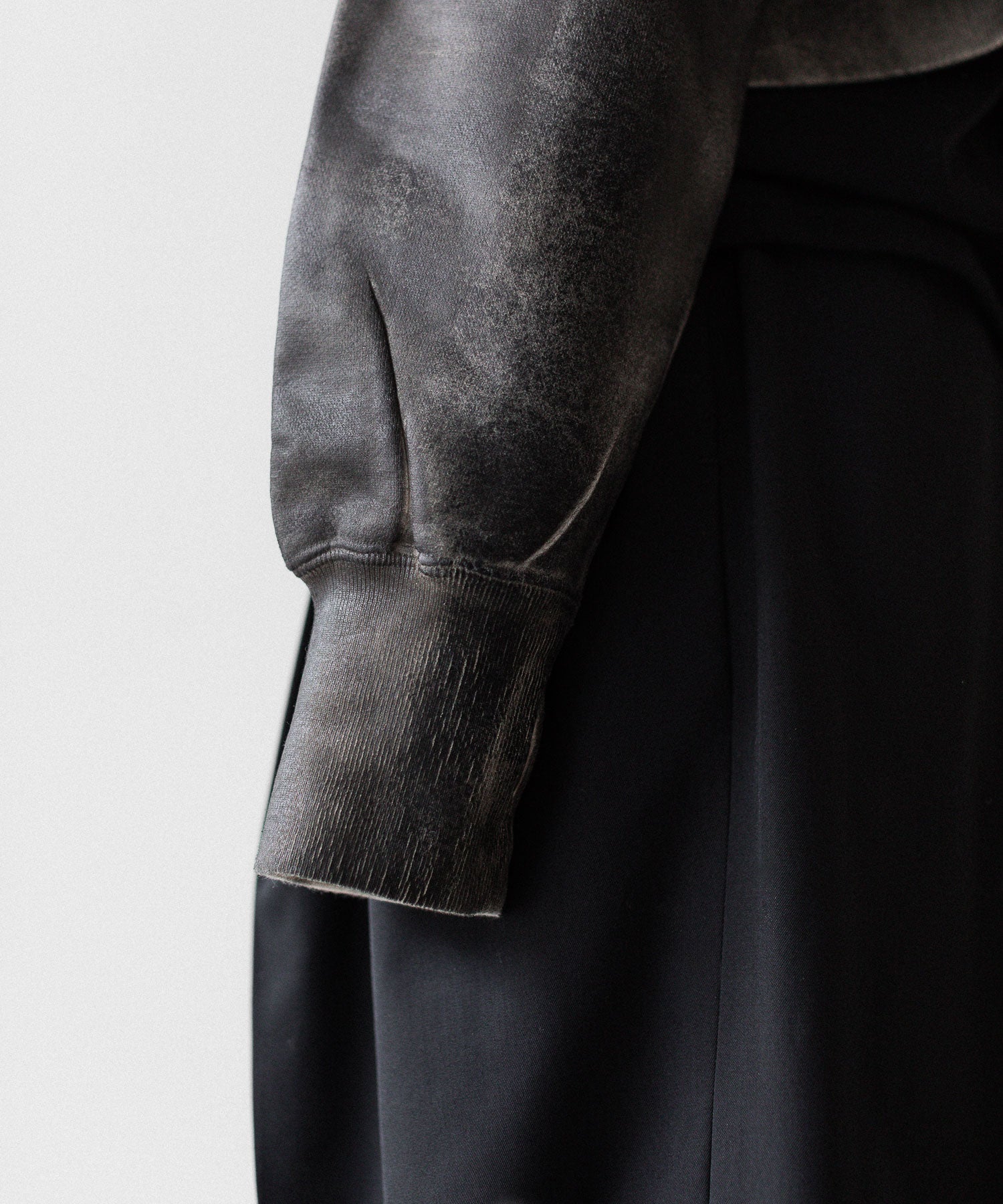 SUBLATIONS サブレーションズのCRACKING COATED PARKAのWHITE BASE 公式通販サイトsession福岡セレクトショップ