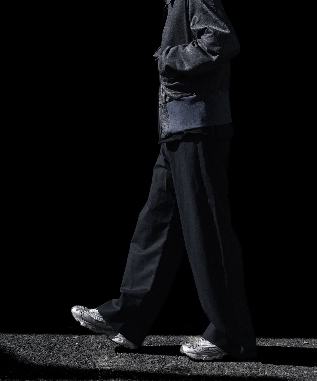 ssstein(シュタイン)のDOUBLE WEAVE COTTON ROUND PANTS - BLACKの公式通販サイトsession福岡セレクトショップ