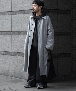 【 i'm here 】SIDE ZIP : SWEAT PANTS - GRAY