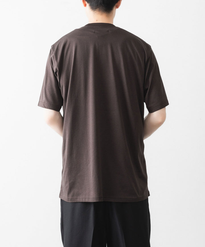 ssstein(シュタイン)のSUVIN COTTON BASIC TEE - DARK BROWNの公式通販サイトsession福岡セレクトショップ
