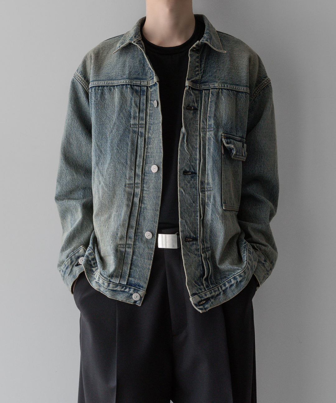 インテリムのHYPER BIG VINTAGE WASHED "1ST KIBATA SHUTTLE DENIM JACKETのSHABBY sessionセッション福岡セレクトショップ 公式通販サイト