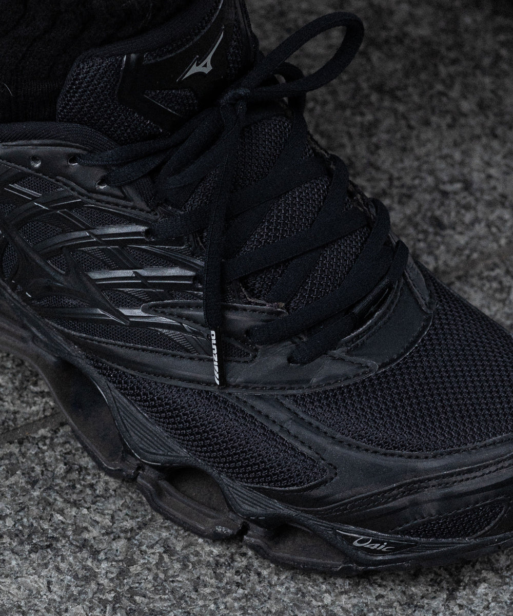 MIZUNO-ミズノのスニーカー WAVE PROPHECY LSのBLACK 公式通販サイトsession福岡セレクトショップ