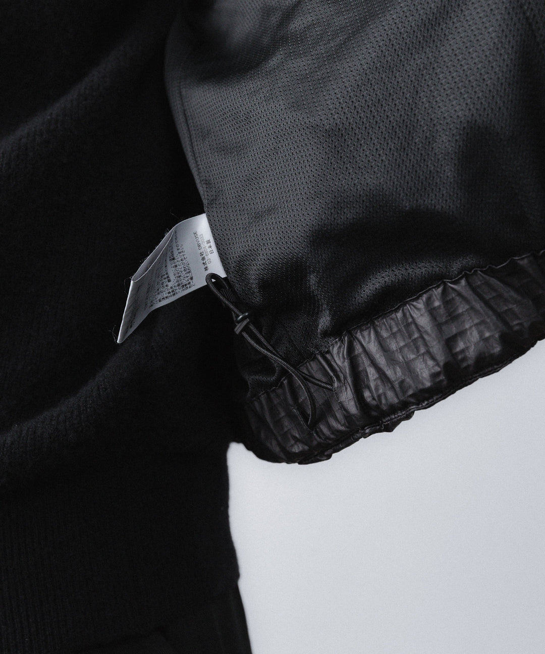 【paratrait】FROG SKIN BLOUSON - BLACK