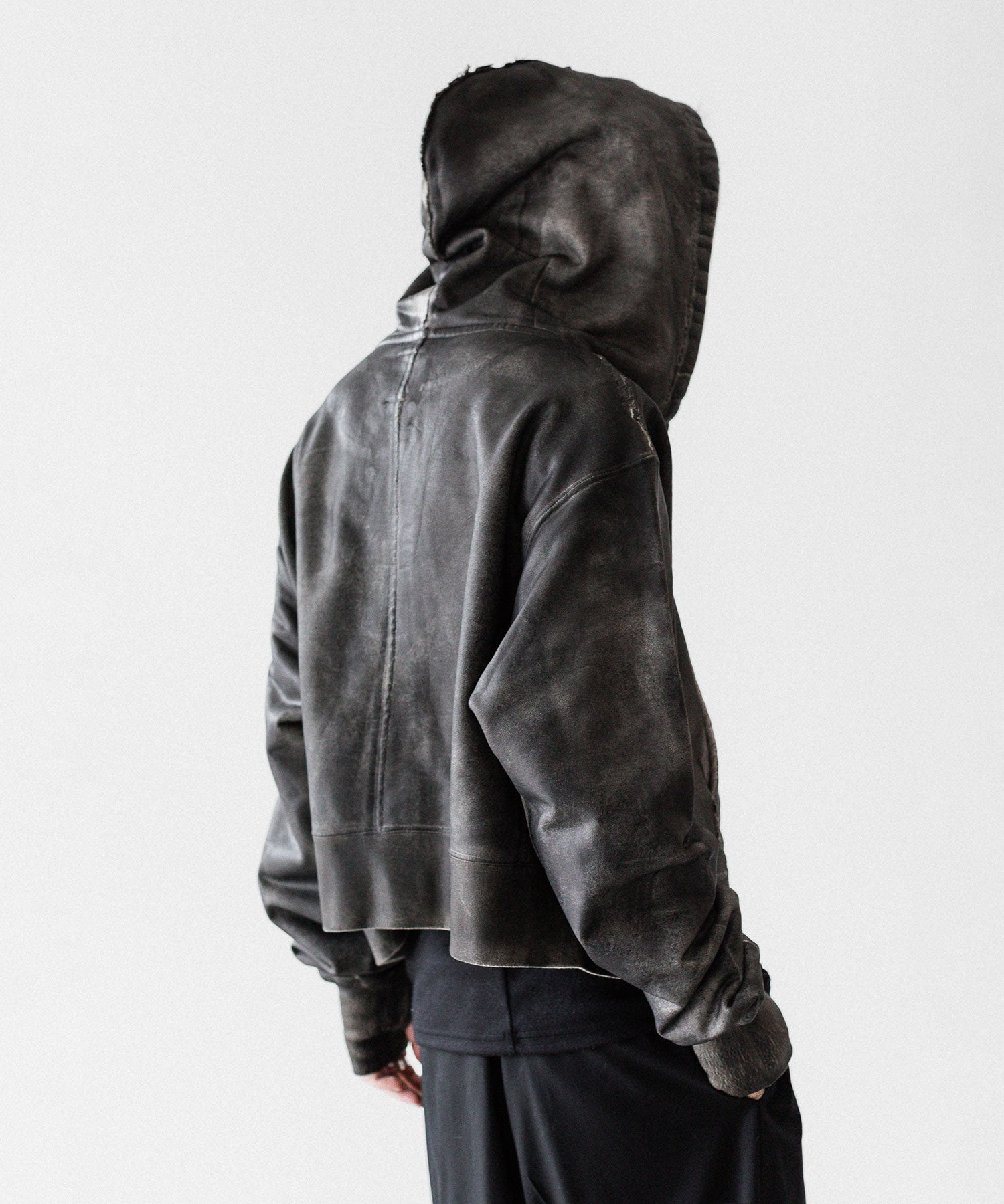 SUBLATIONS サブレーションズのCRACKING COATED PARKAのWHITE BASE 公式通販サイトsession福岡セレクトショップ