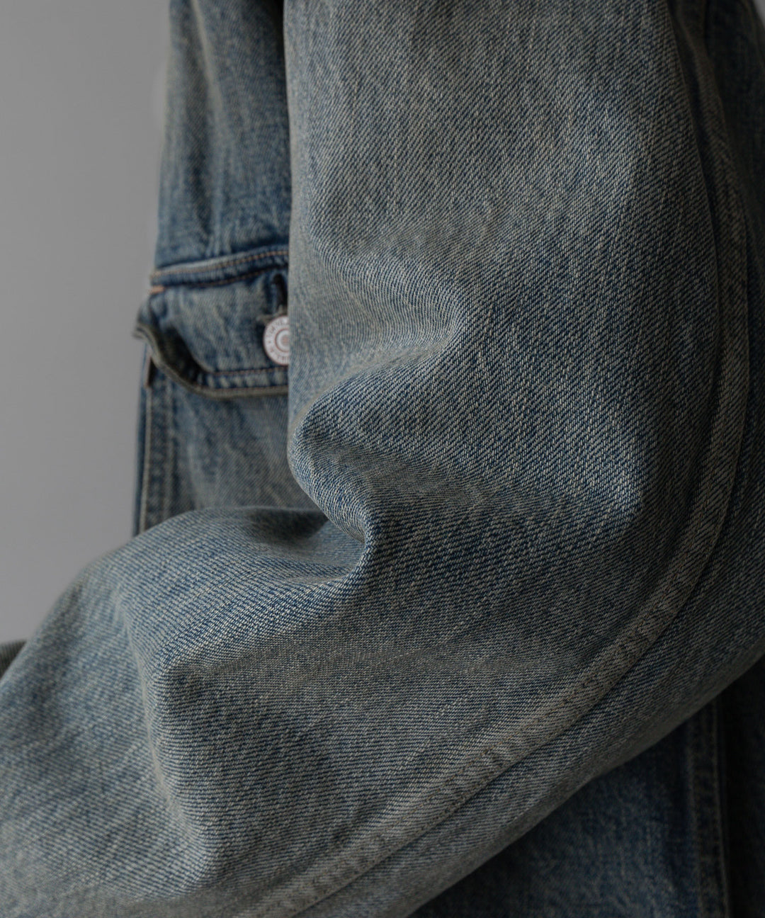 インテリムのHYPER BIG VINTAGE WASHED "1ST KIBATA SHUTTLE DENIM JACKETのSHABBY sessionセッション福岡セレクトショップ 公式通販サイト