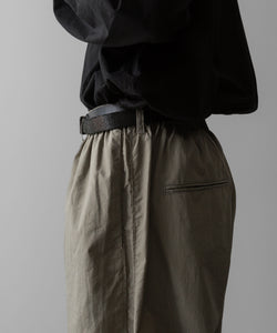 ssstein(シュタイン)の24AWコレクション NYLON TWILL CARGO EASY TROUSERS - BEIGE 公式通販サイトsession福岡セレクトショップ