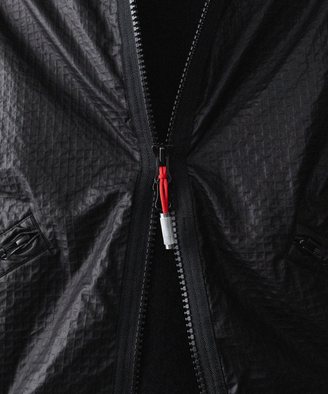 【paratrait】FROG SKIN BLOUSON - BLACK