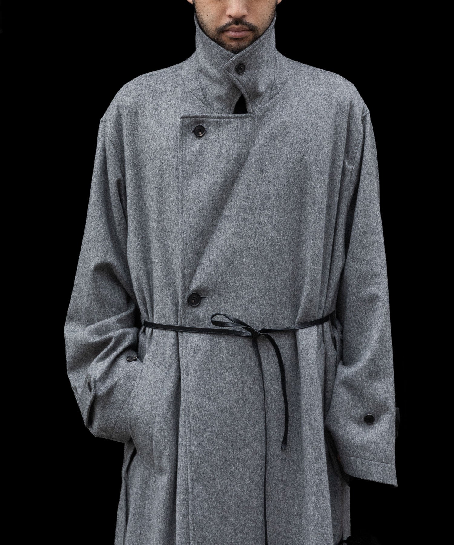 ssstein(シュタイン)のOVERSIZED DOUBLE BREASTED COAT - GREYの公式通販サイトsession福岡セレクトショップ
