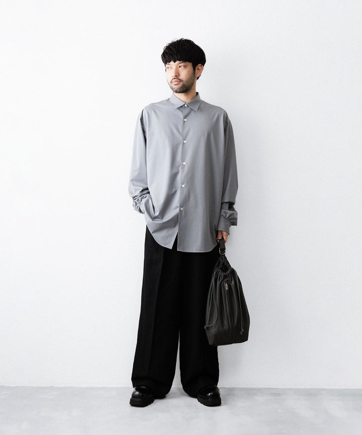 ssstein(シュタイン)のVIS/LI/RA TWILL EASY LONG WIDE TROUSERS - BLACKの公式通販サイトsession福岡セレクトショップ