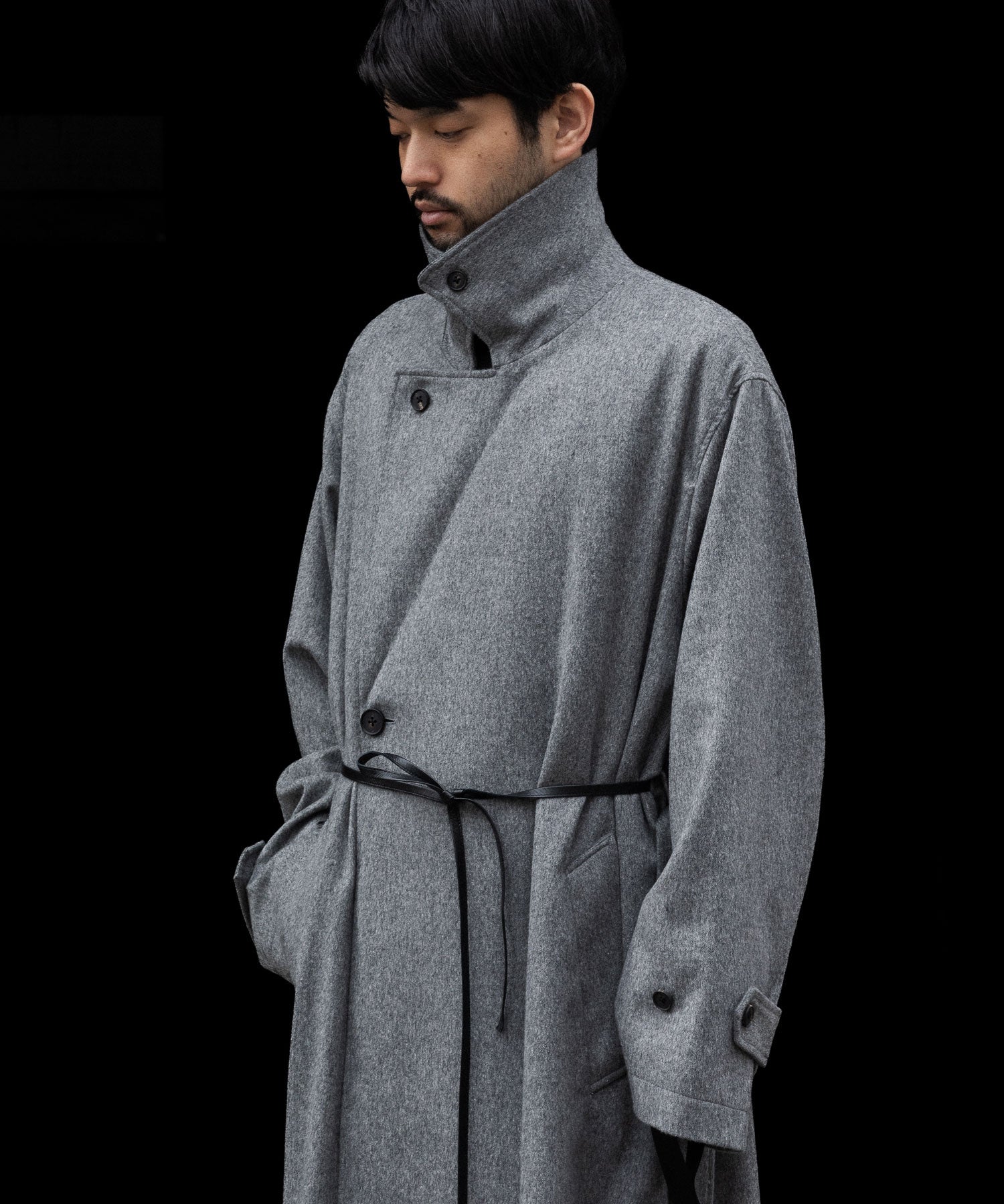 ssstein(シュタイン)のOVERSIZED DOUBLE BREASTED COAT - GREYの公式通販サイトsession福岡セレクトショップ
