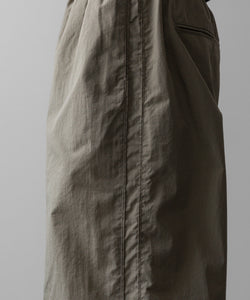 ssstein(シュタイン)の24AWコレクション NYLON TWILL CARGO EASY TROUSERS - BEIGE 公式通販サイトsession福岡セレクトショップ