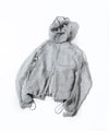 【OPPOSE DUALITY】MOSQUITO NET PARKA - LIGHT GRAY