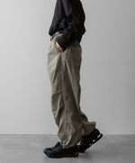 画像をギャラリービューアに読み込む, ssstein(シュタイン)の24AWコレクション NYLON TWILL CARGO EASY TROUSERS - BEIGE 公式通販サイトsession福岡セレクトショップ
