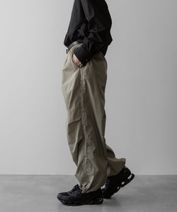 ssstein(シュタイン)の24AWコレクション NYLON TWILL CARGO EASY TROUSERS - BEIGE 公式通販サイトsession福岡セレクトショップ