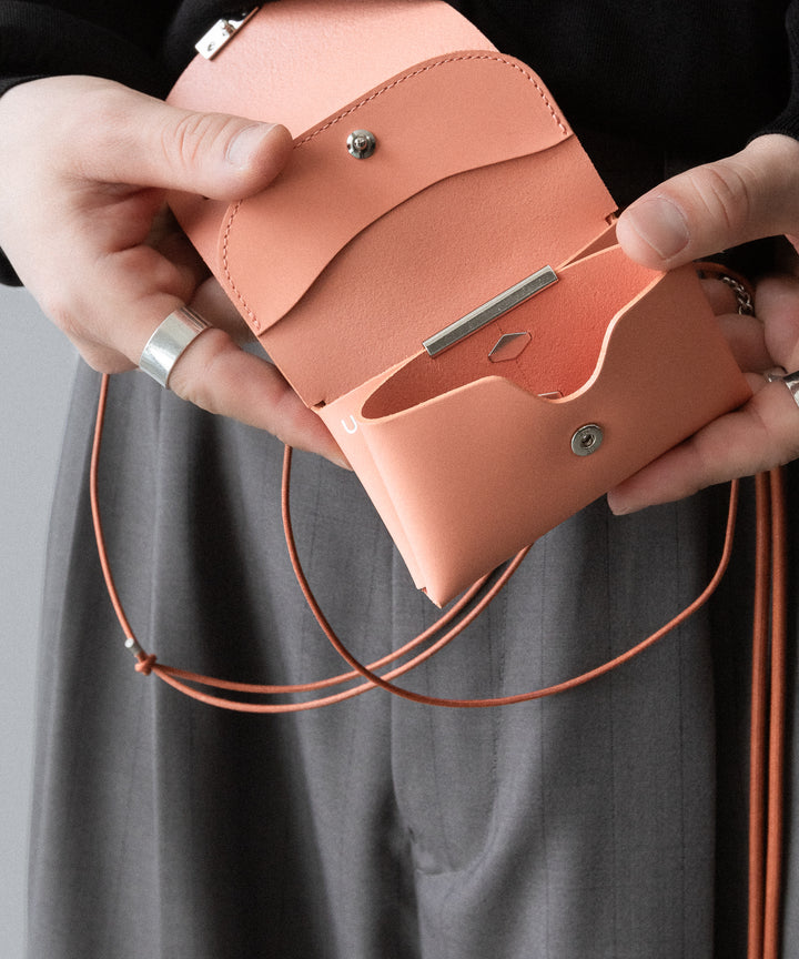 UJOH ウジョー TRIFOLD WALLETのSALMON PINK 公式通販サイトsession福岡セレクトショップ