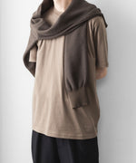 画像をギャラリービューアに読み込む, ssstein(シュタイン)のSUVIN COTTON BASIC TEE - KHAKIの公式通販サイトsession福岡セレクトショップ
