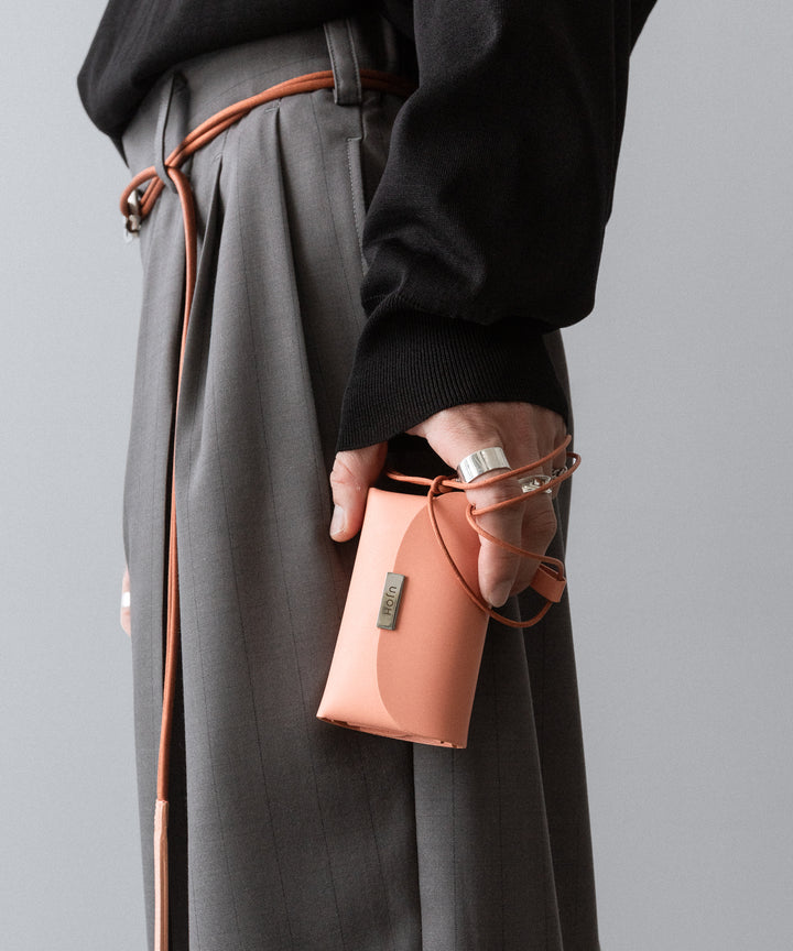UJOH ウジョー TRIFOLD WALLETのSALMON PINK 公式通販サイトsession福岡セレクトショップ