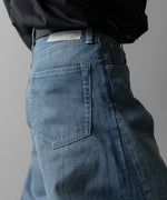 画像をギャラリービューアに読み込む, ssstein(シュタイン)の24AWコレクション DEFORMATION WIDE DENIM JEANS - INDIGO 公式通販サイトsession福岡セレクトショップ
