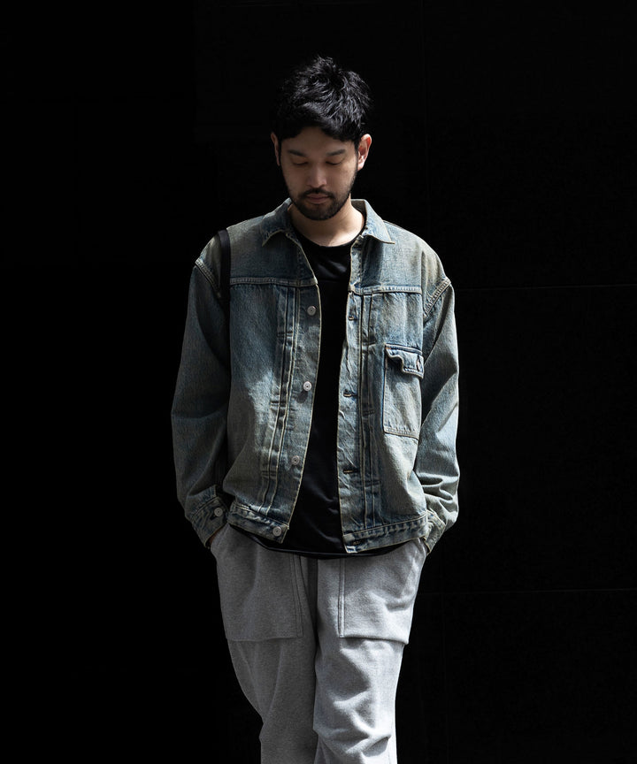 インテリムのHYPER BIG VINTAGE WASHED "1ST KIBATA SHUTTLE DENIM JACKETのSHABBY sessionセッション福岡セレクトショップ 公式通販サイト