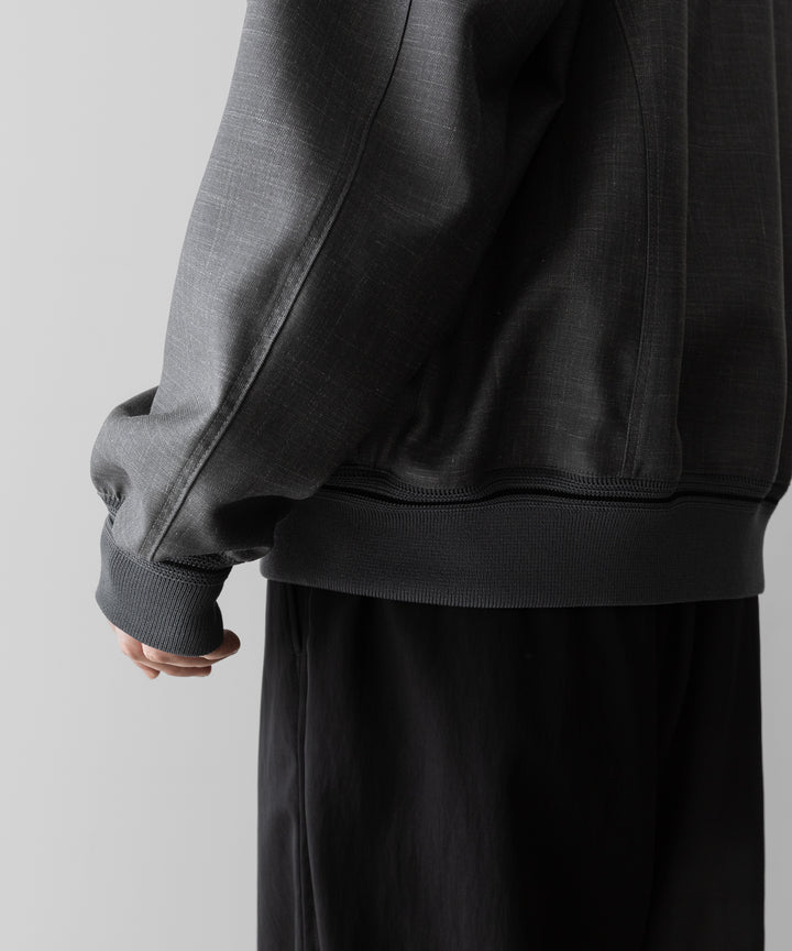 INTÉRIM(インテリム)のHYPER BIG VIRGIN WOOL SILK MOHAIR SUITING RIBBED JACKET - M.GRAY 公式通販サイトsession福岡セレクトショップ
