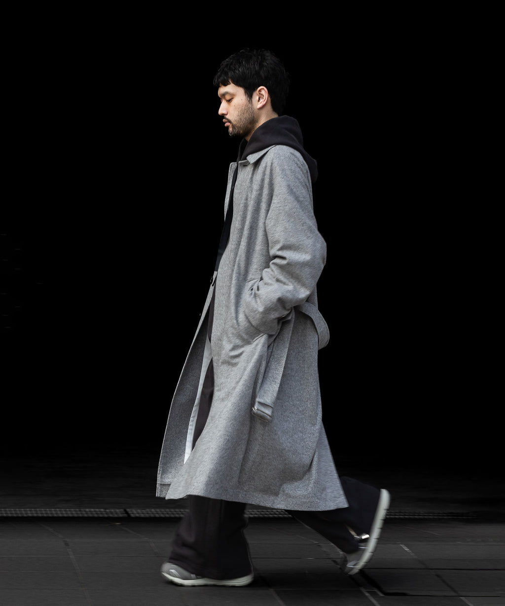 INTÉRIM(インテリム)のCASHMERE DRAP HYPER BIG BELTED OVER COATのGRAYの公式通販サイトsession福岡セレクトショップ